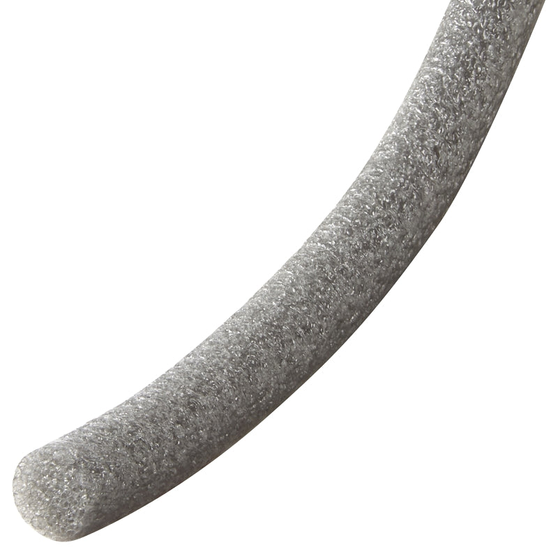 Frost King C22H Caulk Saver, 1/2 in Dia, 20 ft L, Polyfoam, Gray