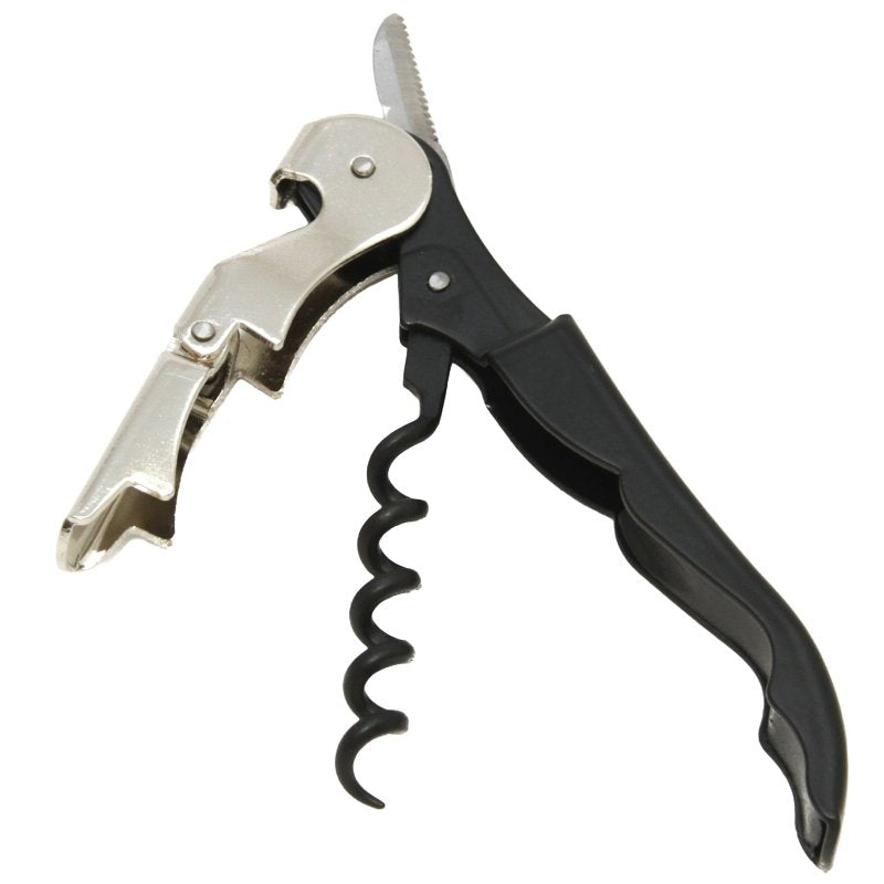 Chef Craft 21318 Waiter's Corkscrew, Black