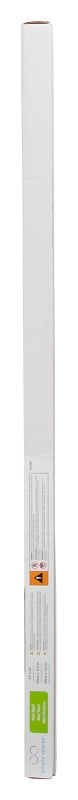Simple Spaces PVCMB-13A Blind, 64 in L, 43 in W, Vinyl, White