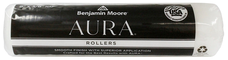 Benjamin Moore 072590-018 Paint Roller Cover, 3/8 in Thick Nap, 9 in L