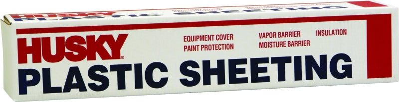 Poly-America CF0409C Painter's Sheeting, 100 ft L, 9 ft W, 4 mil Thick, Clear