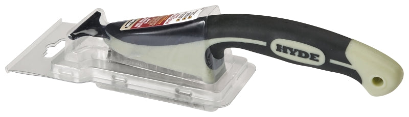 Hyde 46835 Wire Brush with Scraper, 1 in L Trim, HCS Bristle, 1-13/64 in W Brush, 9-1/4 in OAL