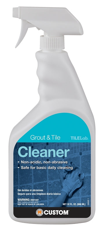 Custom TLGTCRAQT-3 Bathroom Cleaner, 32 fl-oz, Bottle, Liquid, Citrus, Milky White, Pack of 3