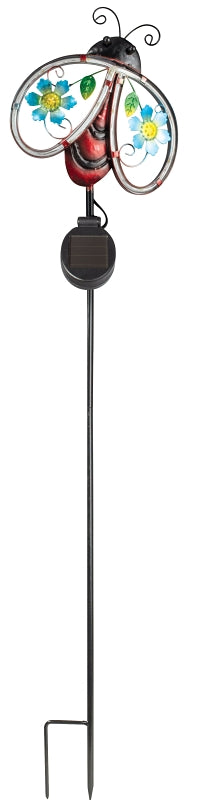 Boston Harbor 26528 Solar Stick Light, Nickel-Metal Hydride Battery, AAA Battery, 20-Lamp, LED Lamp, Multi-Color, Pack of 9