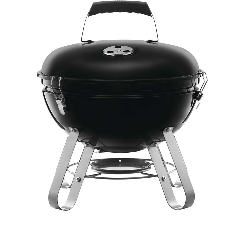 Napoleon Legend NK14K-LEG-3 Charcoal Kettle Grill, 13.5 sq-in Primary Cooking Surface, Black