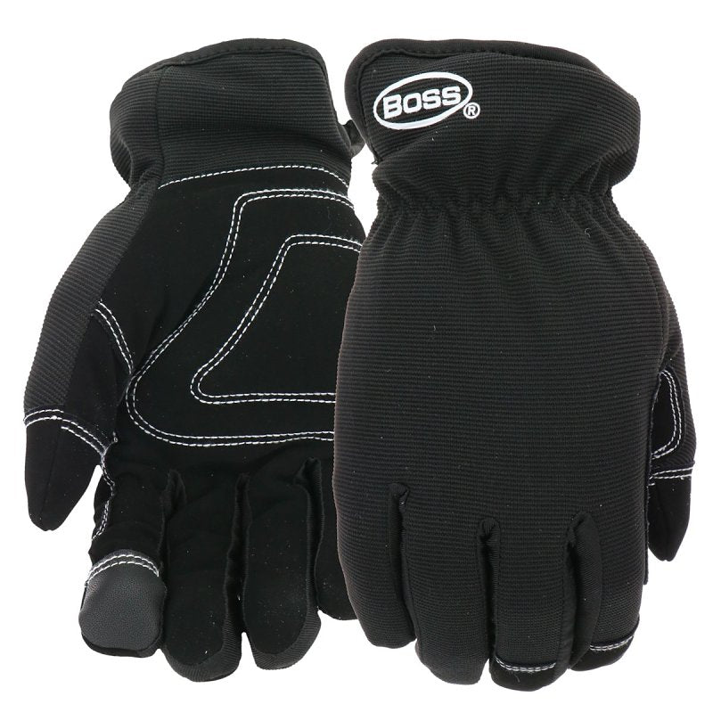 Boss Arctik B95261-L Standard Weight Winter Insulated Task Glove, Men's, L, 8 to 8-3/8 in L, Wing Thumb, Slip-On Cuff