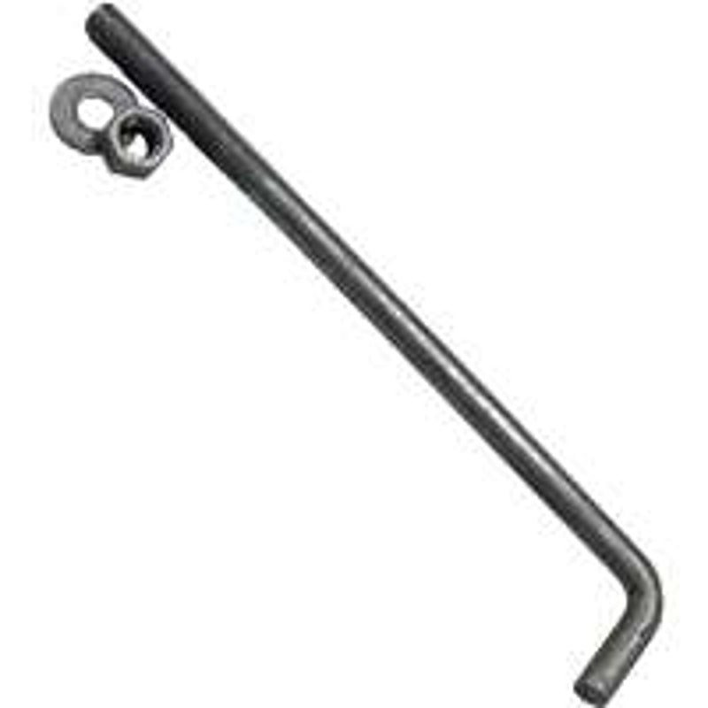 ProFIT AG06 Anchor Bolt, 1/2 in Dia, 6 in L, Steel, Hot-Dipped Galvanized, Pack of 50