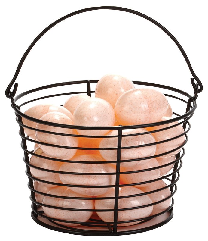 Little Giant EB8 Small Egg Basket, 36 Eggs Capacity, Black