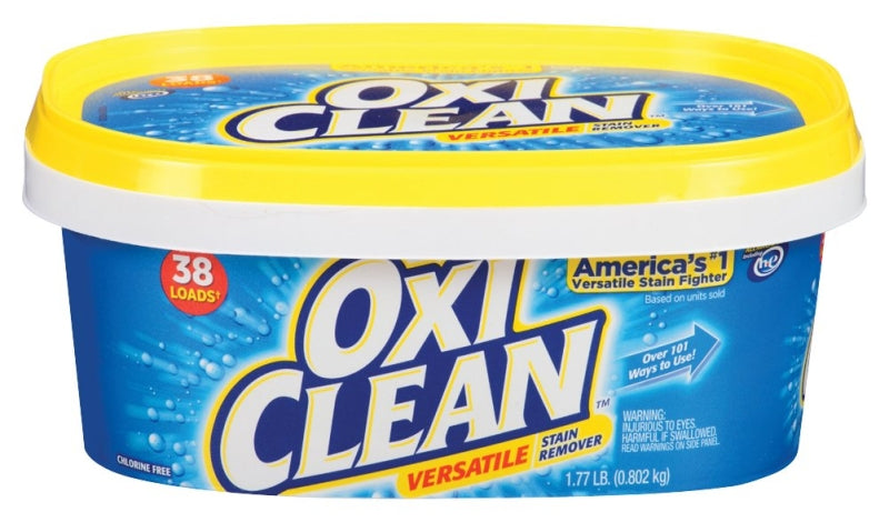 Oxiclean 95086 Stain Remover, 1.77 lb, Powder, Pack of 4