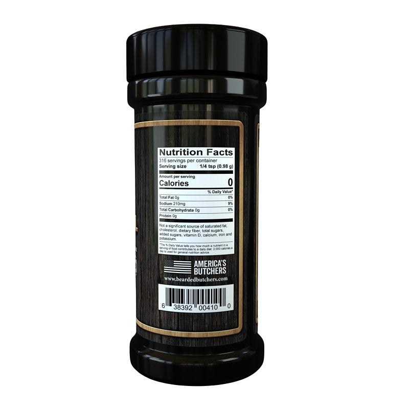Bearded Butcher BB-4100 Seasoning, Solid, Original Blend, 11 oz Can