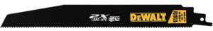 DEWALT DWA4179B25 Reciprocating Saw Blade, Steel, Applicable Materials: Metal, 1 in W, 9 in L, 10 TPI, Pack of 25