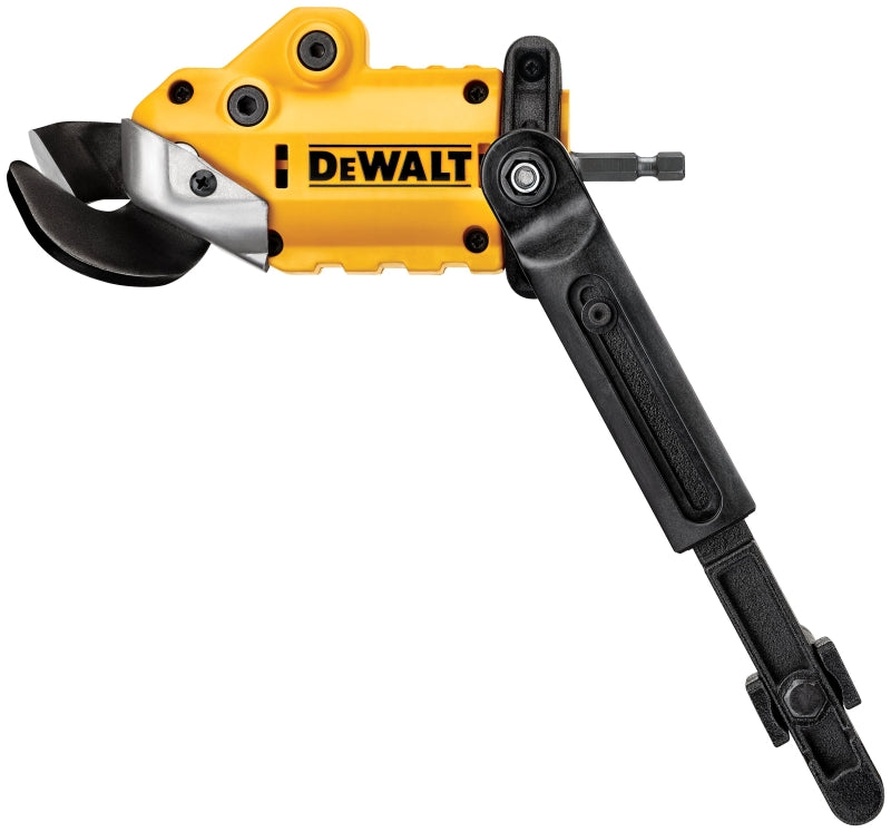 DEWALT IMPACT READY DWASHRIR Shear Attachment, Plastic, Black/Yellow, For: 8 to 20 V Impact Drills and Drivers