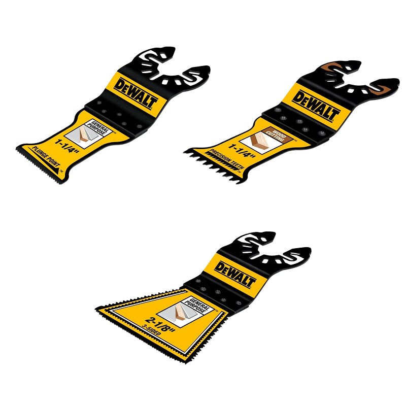 DEWALT DWA4252 General-Purpose Oscillating Blade Set, Bi-Metal