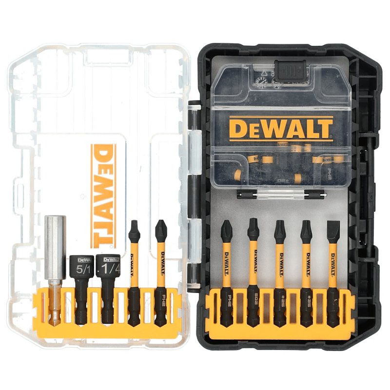 DEWALT DWAFT20SET Screwdriver Bit Set, 20-Piece, Steel