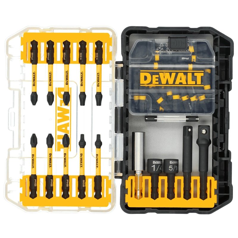 DEWALT DWAFT43SET Screwdriver Bit Set, 43-Piece, Steel