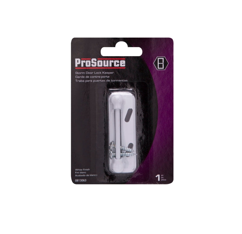 Prosource 41000-UW-PS Door Strike Plate, Zinc