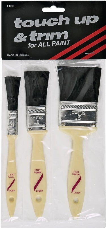 Linzer 1103 Paint Brush Set, 3-Brush