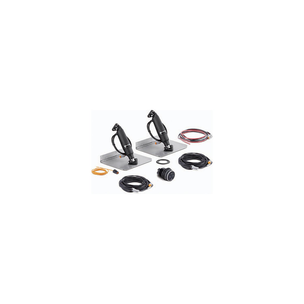 Dometic STT3131R Seastar Trim Tab System, Stubby Actuators w/Dial Controller, 9 x 12″
