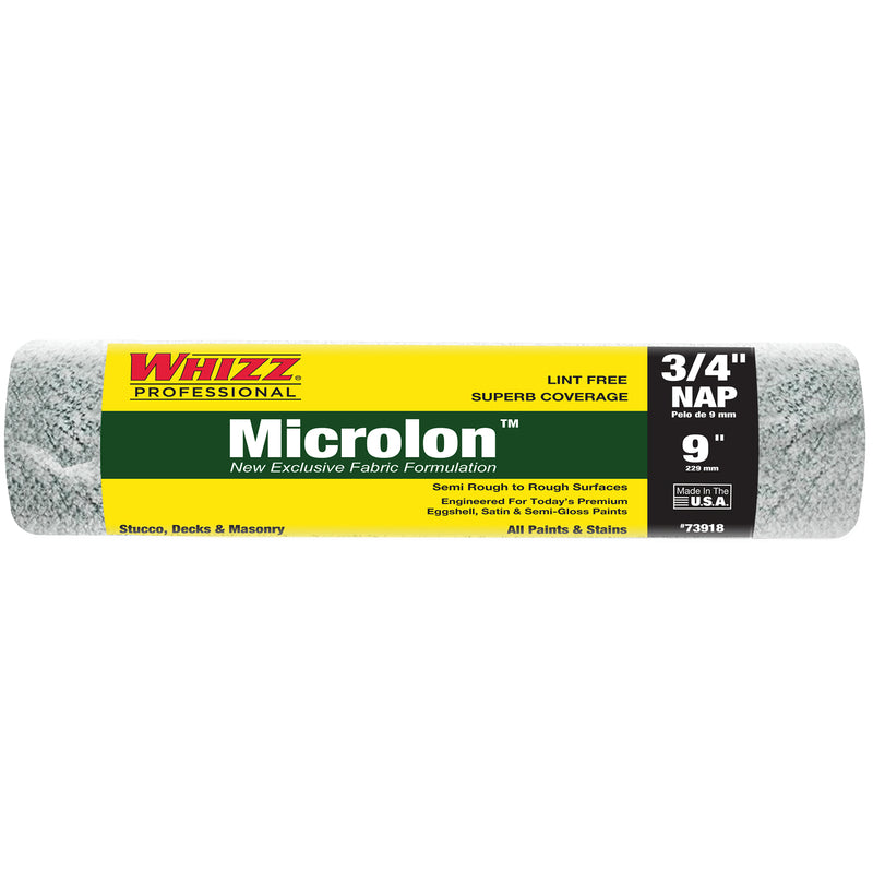 Whizz Microlon 9 in. W X 3/4 in. Cage Paint Roller Cover 1 pk