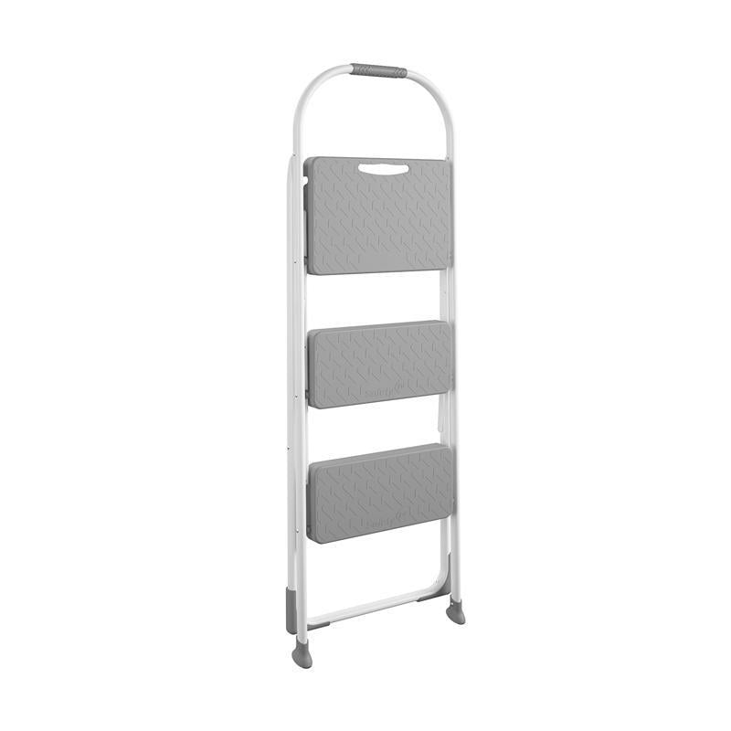 Cosco 47.6 in. H X 16.81 in. W X 2.91 in. D 225 lb. capacity 3 step Steel Folding Step Stool, Pack of 2