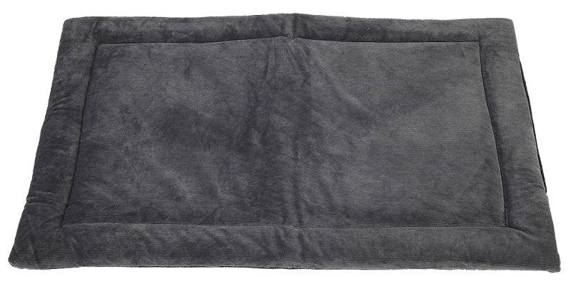 Petmate 26559 Kennel Mat, 36-1/2 in L, 23-1/2 in W, Polyester Fill, Fabric Cover, Tan