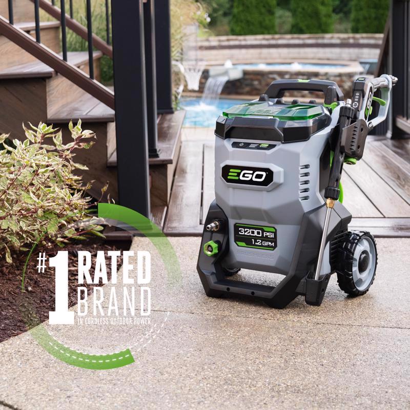 EGO Power+ HPW3200 3200 psi Battery 2 gpm Pressure Washer Tool Only