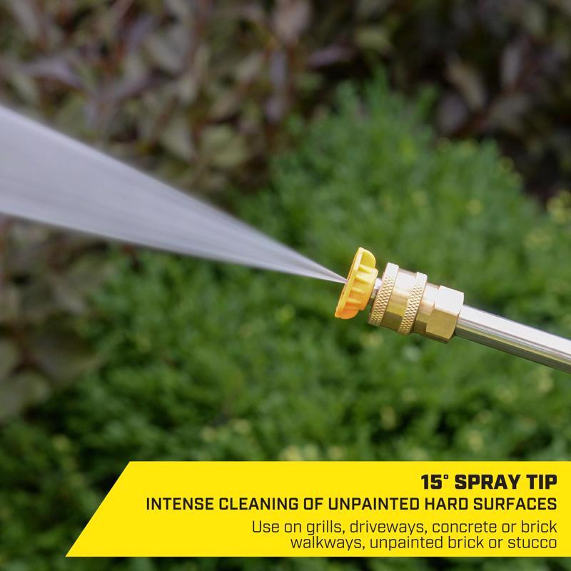 SurfaceMaxx 3.0 Orifice 15-degree Spray Nozzle 4500 psi