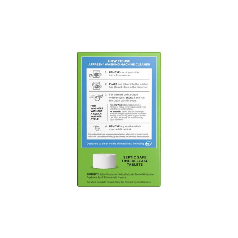 Affresh 4.2 oz Washing Machine Cleaner, Pack of 6