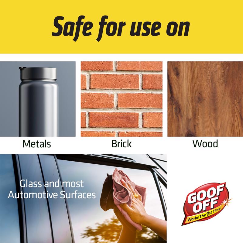 Goof Off Go Pro Strength All Purpose Remover 12 oz, Pack of 6