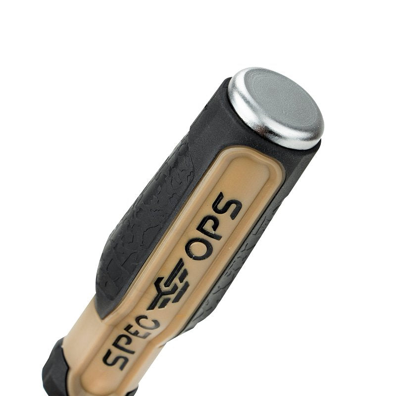 Spec Ops SPEC-C1-14 Bevel Edge Chisel, 1/4 in Tip, 9-1/8 in OAL, HCS Blade, Shock-Absorbing Handle