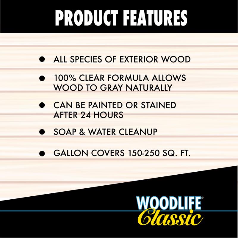Wolman Woodlife Clear Water-Based Wood Preservative 1 qt