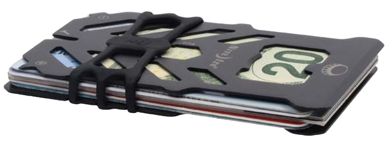 Nite Ize FINANCIAL TOOL Series FMTR-01-R7 Rapid Blocking Wallet, Stainless Steel, Black