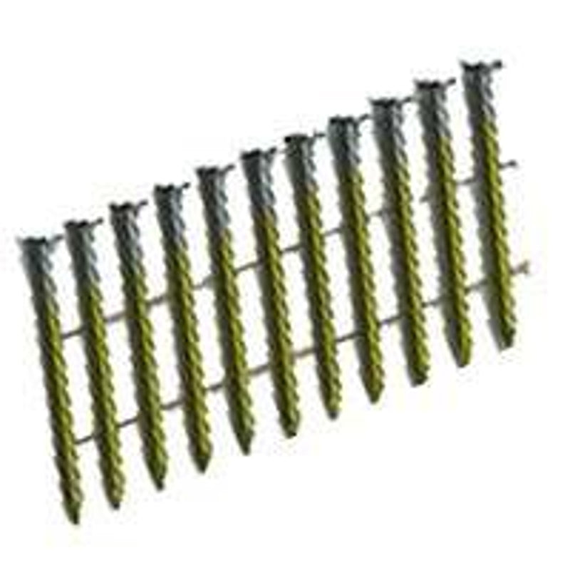 ProFIT 0616870 Series Framing Nail, Wire Weld Collation, 3 in L, 11 Gauge, Steel, Galvanized, Round Head, Smooth Shank
