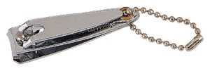 Vulcan W997 Nail Clipper with Key Chain, Stainless Steel, Silver, Chrome, Pack of 75