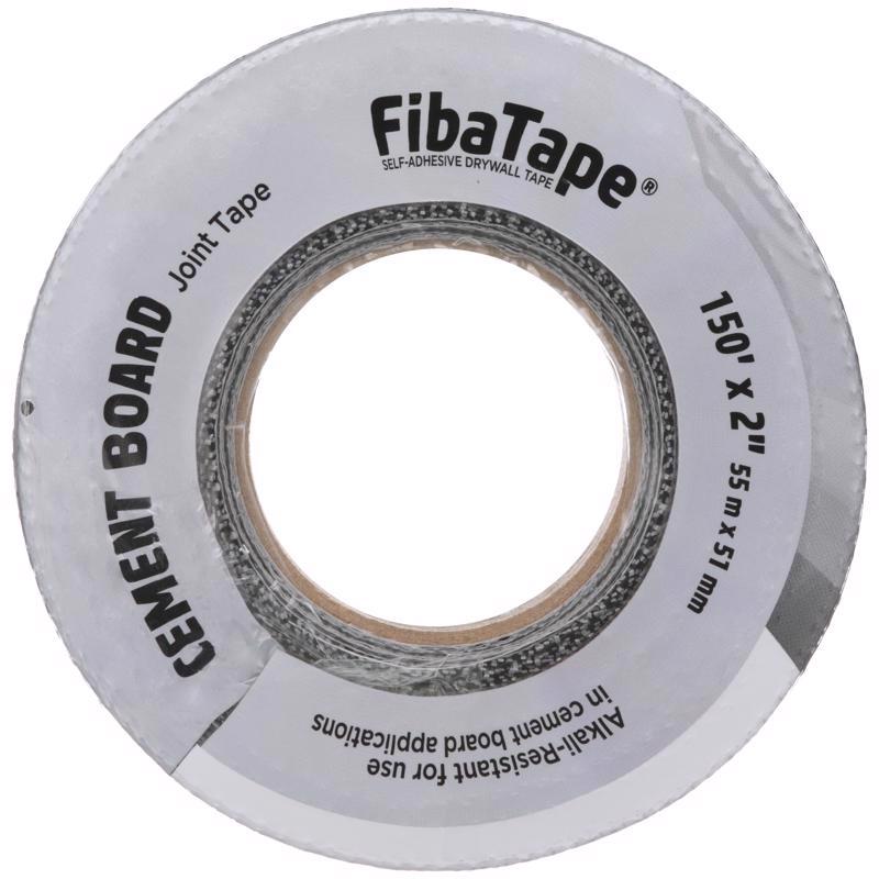 Saint-Gobain ADFORS FibaTape Alkali-Resistant 150 ft. L X 2 in. W Fiberglass Mesh Gray Self Adhesive