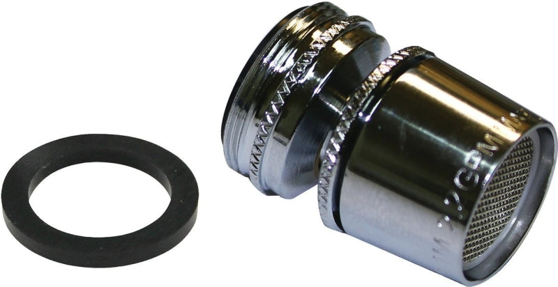 Plumb Pak PP800-4LF Faucet Aerator, 5/16 x 55/64 in Male x Female Thread, 1.5 gpm