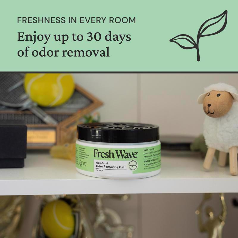Fresh Wave Natural Scent Odor Removing Gel 7 oz Gel, Pack of 6