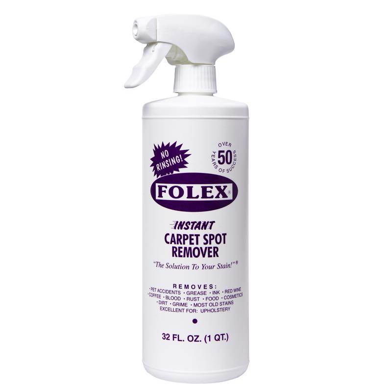 Folex No Scent Instant Carpet Spot Remover 32 oz Liquid, Pack of 12