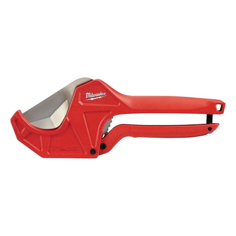 Milwaukee 48-22-4215 Pipe Cutter, 2-3/8 in Max Pipe/Tube Dia, Stainless Steel Blade, Metal/PVC Pipe/Tube