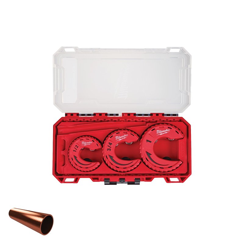 Milwaukee 48-22-4267 Close Quarters Tubing Cutter Set, 1 in Max Pipe/Tube Dia, 1/2 in Mini Pipe/Tube Dia