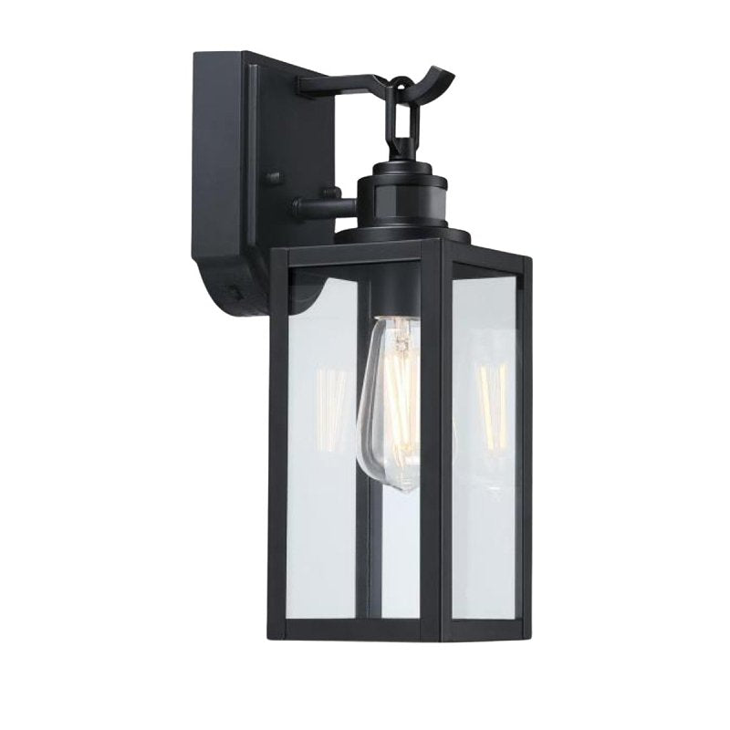 Westinghouse Victoria Series 6122600 Wall Sconce, 60 W, LED, Metal, Black, Matte
