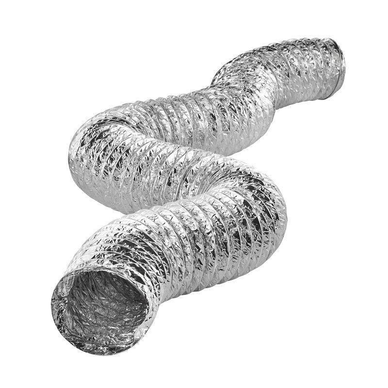 Lambro 414 Flexible Air Connector, 4 in, 25 ft L, Aluminum