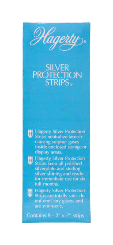 Hagerty No Scent Silver Protection Strips 8 pk Cloth