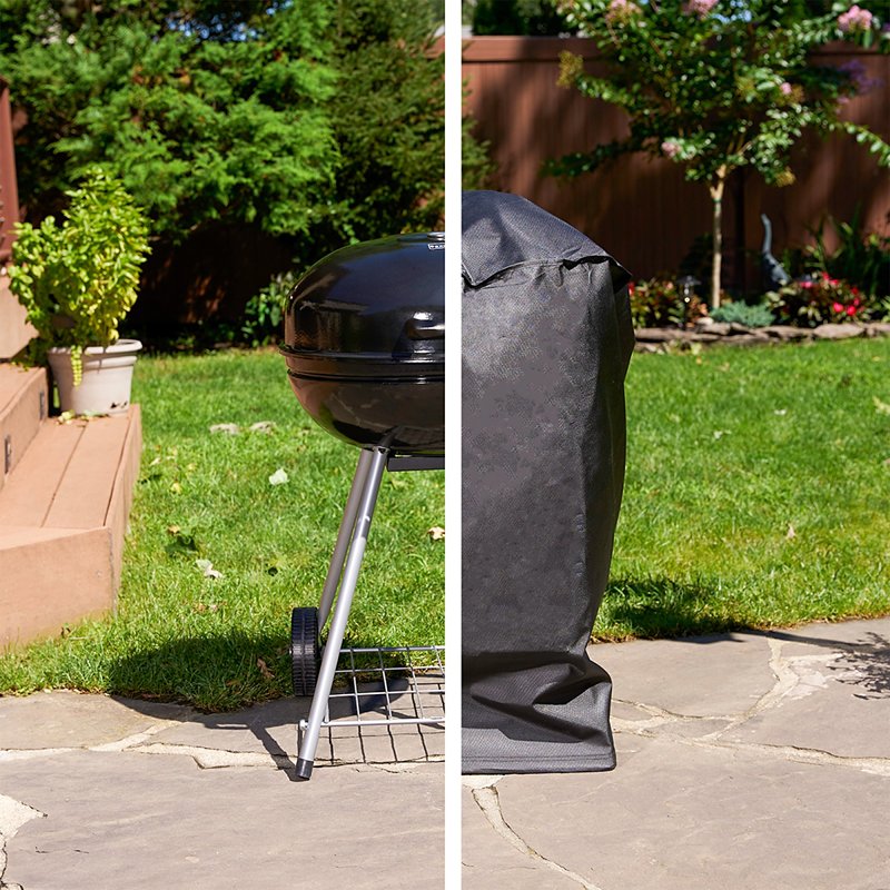 Mr. BAR-B-Q 07425NB Cover, 27-1/2 in W, 35 in H, Polyester