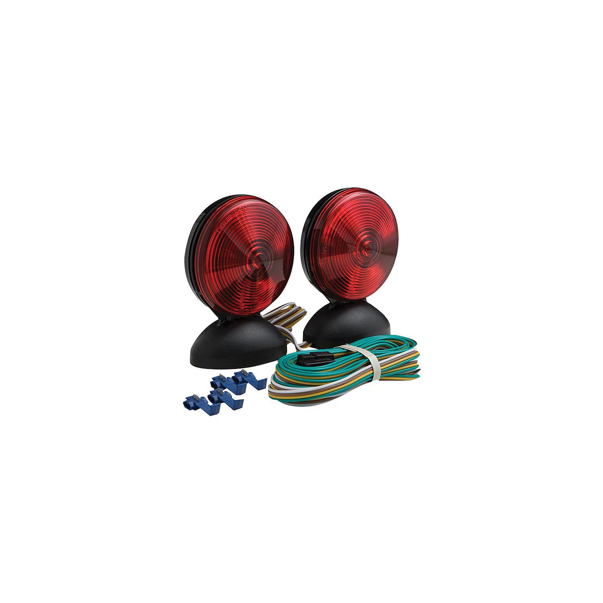 Optronics TL22RK Magnet Mount Towing Light Kit - Includes 20' Wishbone Style Wiring Harness