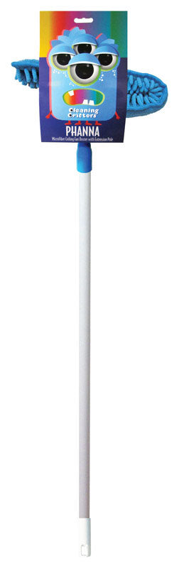 Ettore Cleaning Critters - Phanna Microfiber Ceiling Fan Duster 11-1/2 in. W X 59 in. L 1 each, Pack of 6