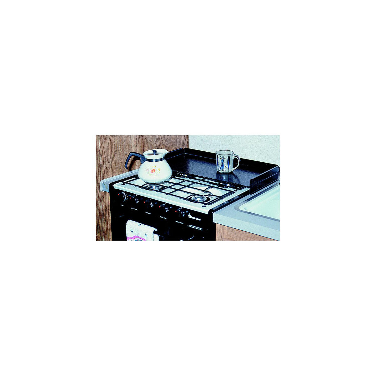 UNIVERSAL STOVE COVER BLACK