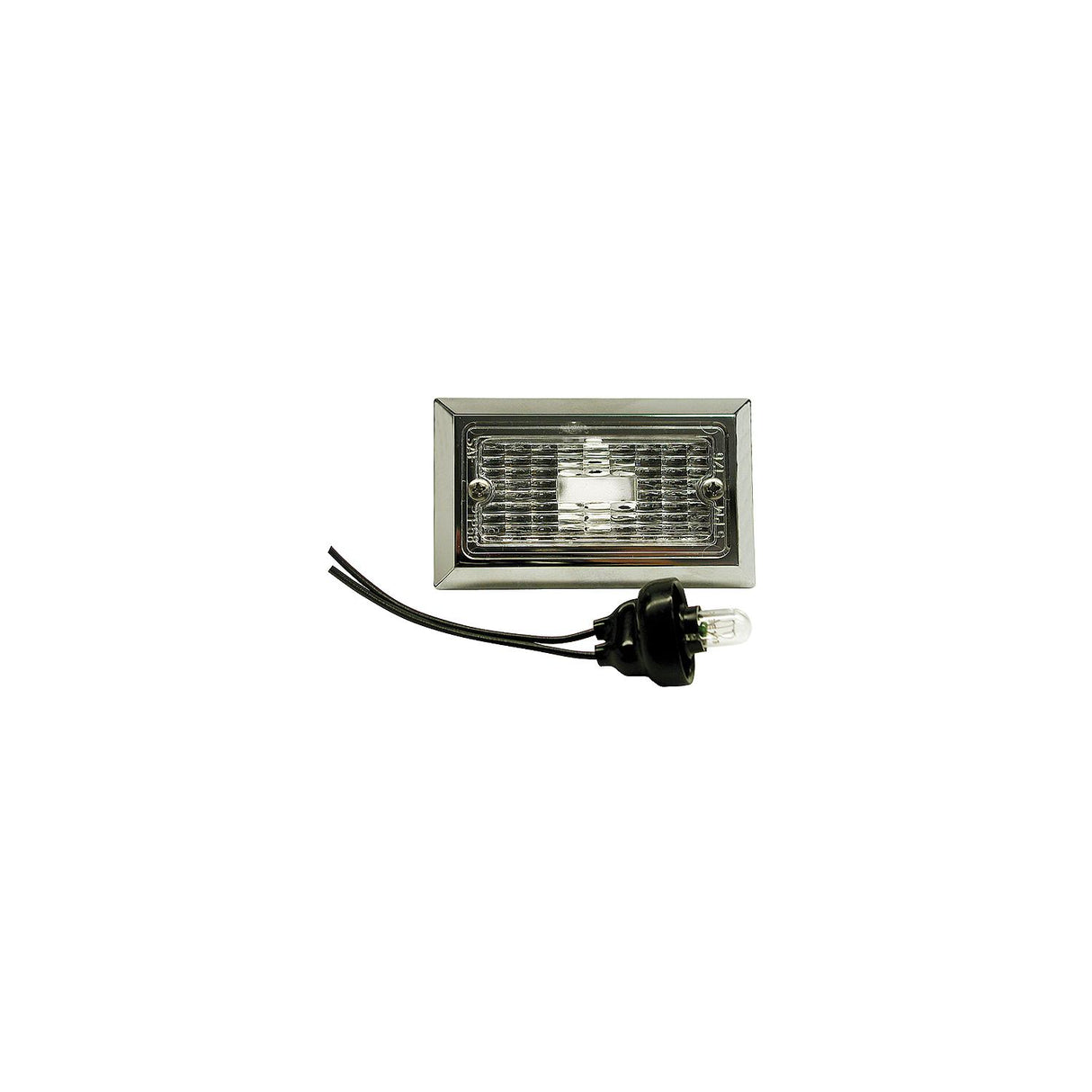 Anderson Utility/Courtesy Light Clear With Chrome-Plated ABS Housing