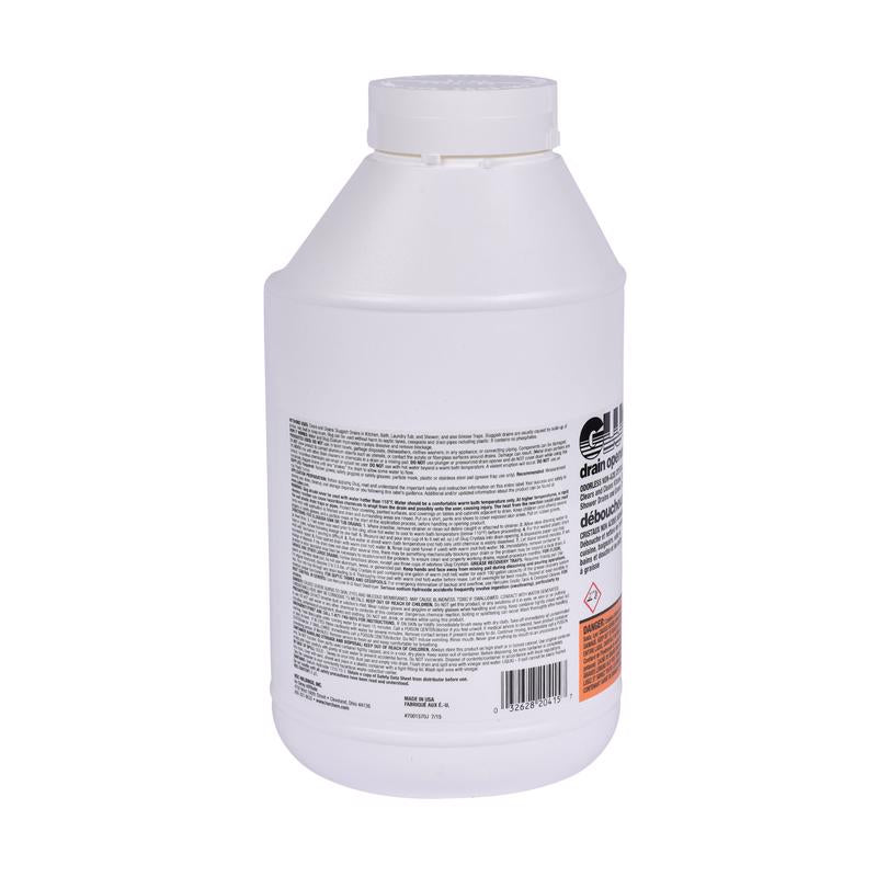 Oatey Glug Crystals Drain Opener 20 oz, Pack of 24