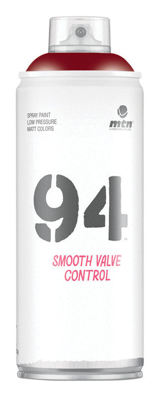 MTN 94 Matte Bordeaux Red Spray Paint 11 oz, Pack of 6
